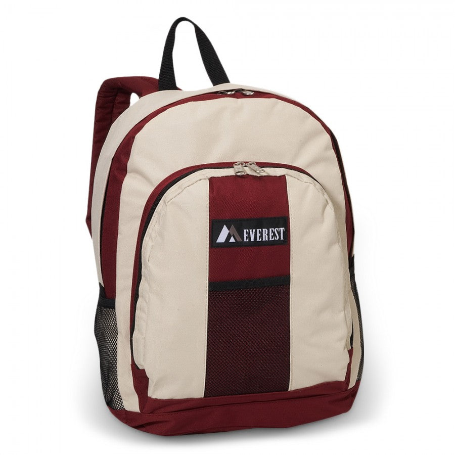 Backpack With Front And Side Pockets