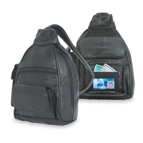 Lady's Leather Backpack