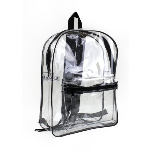 15" Clear Security Backpack