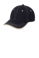 Port Authority® Vintage Washed Contrast Stitch Cap
