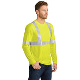 CornerStone® ANSI 107 Class 2 Long Sleeve Safety T-Shirt