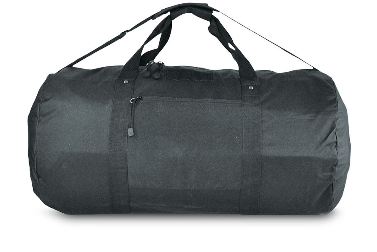 Tactical Black Round Duffel Bag