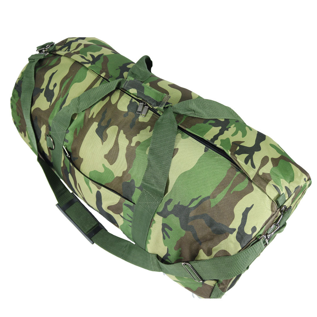 36" DuffelGear Large Camo Roll Duffel Bag