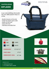 6 Pack DuffelGear Cooler Bag