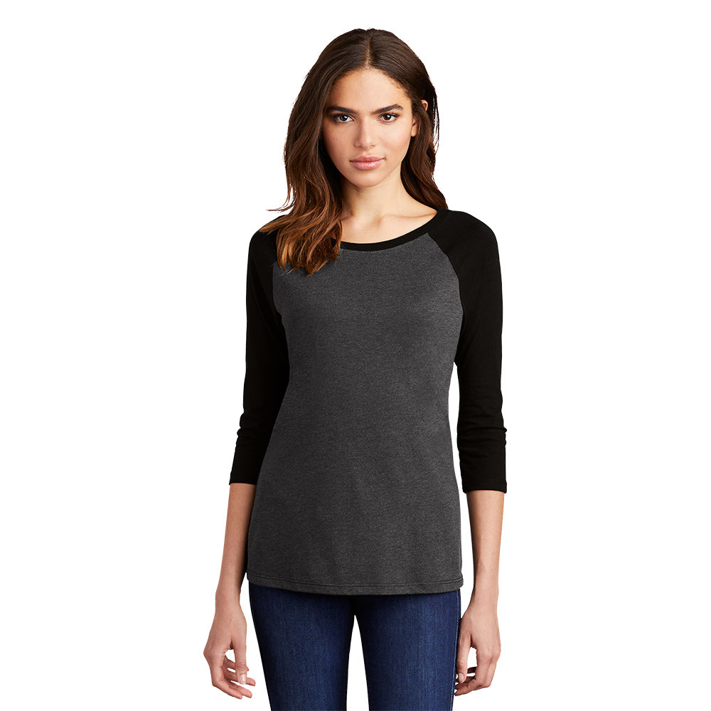 District ® Women’s Perfect Tri ® 3/4-Sleeve Raglan
