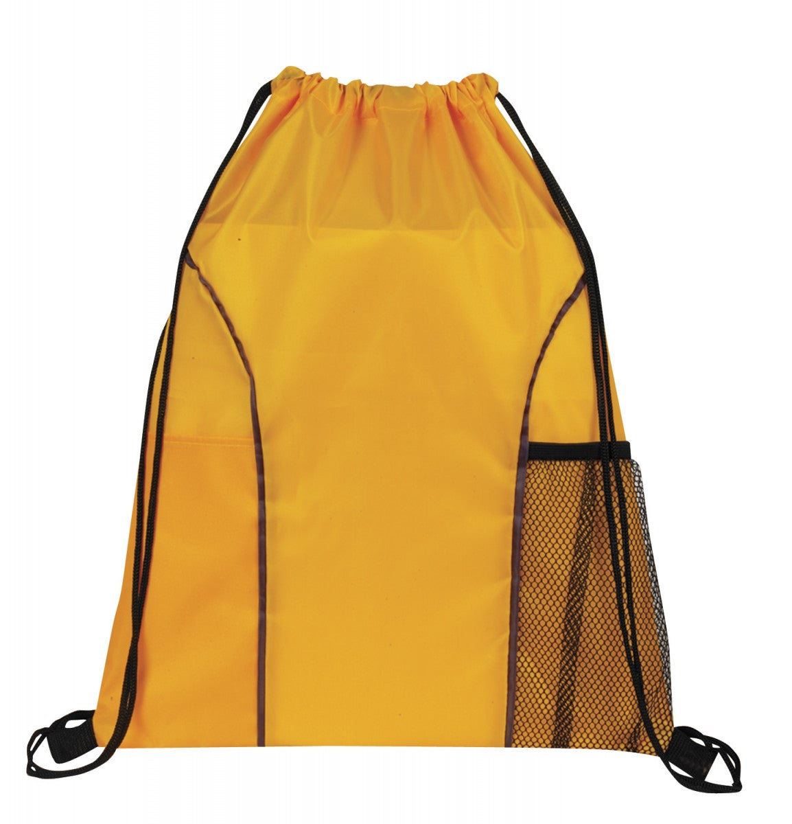 Dual Pocket Drawstring Backpack