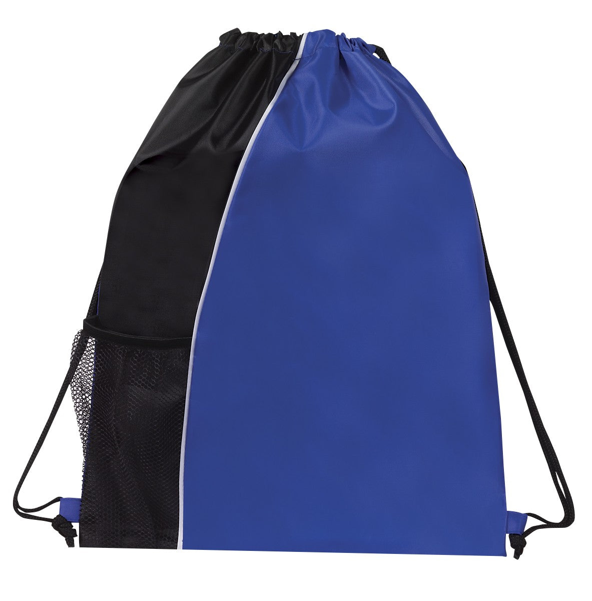 Sport Mesh Pocket Drawstring Backpack
