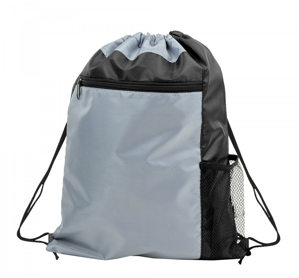 Color Block Drawstring Backpack