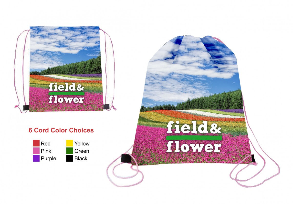 Color Cord Drawstring Backpack