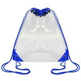 Clear Stadium Security Compliant Drawstring Bags USA