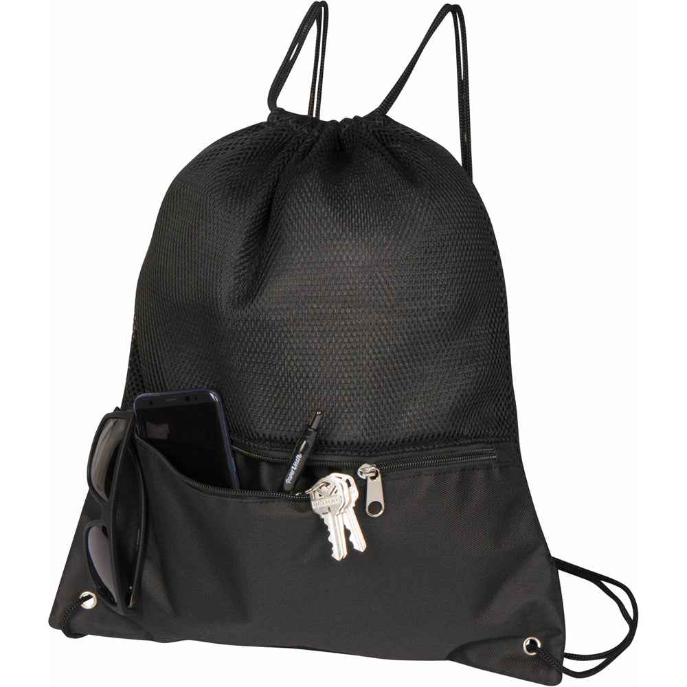 Mesh Drawstring Bag | Sling Packs | Duffelbags.com