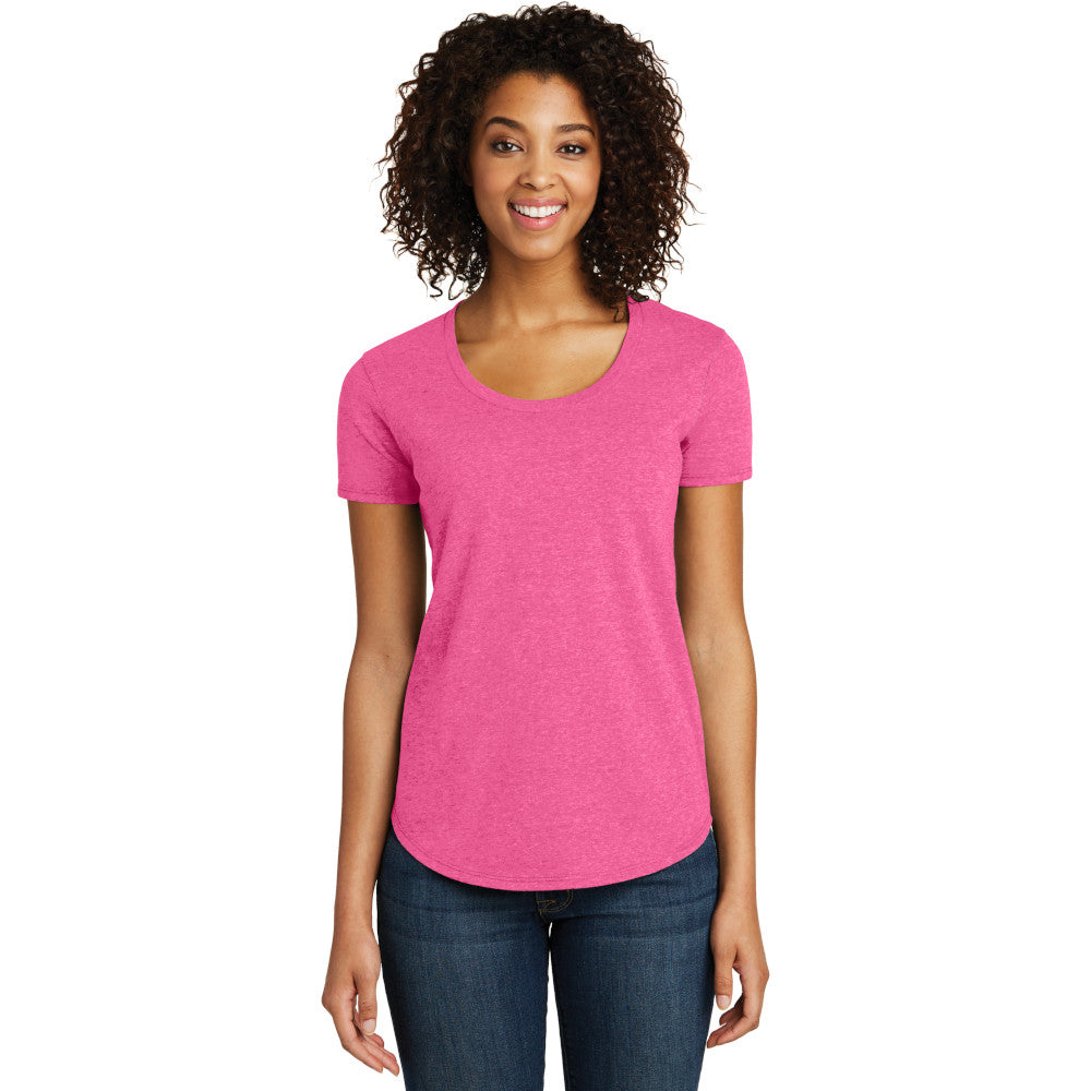 District ® Women’s Fitted Very Important Tee ® Scoop Neck