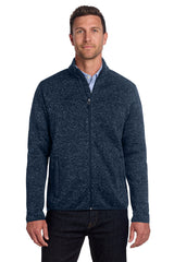 Port Authority® Sweater Fleece Jacket