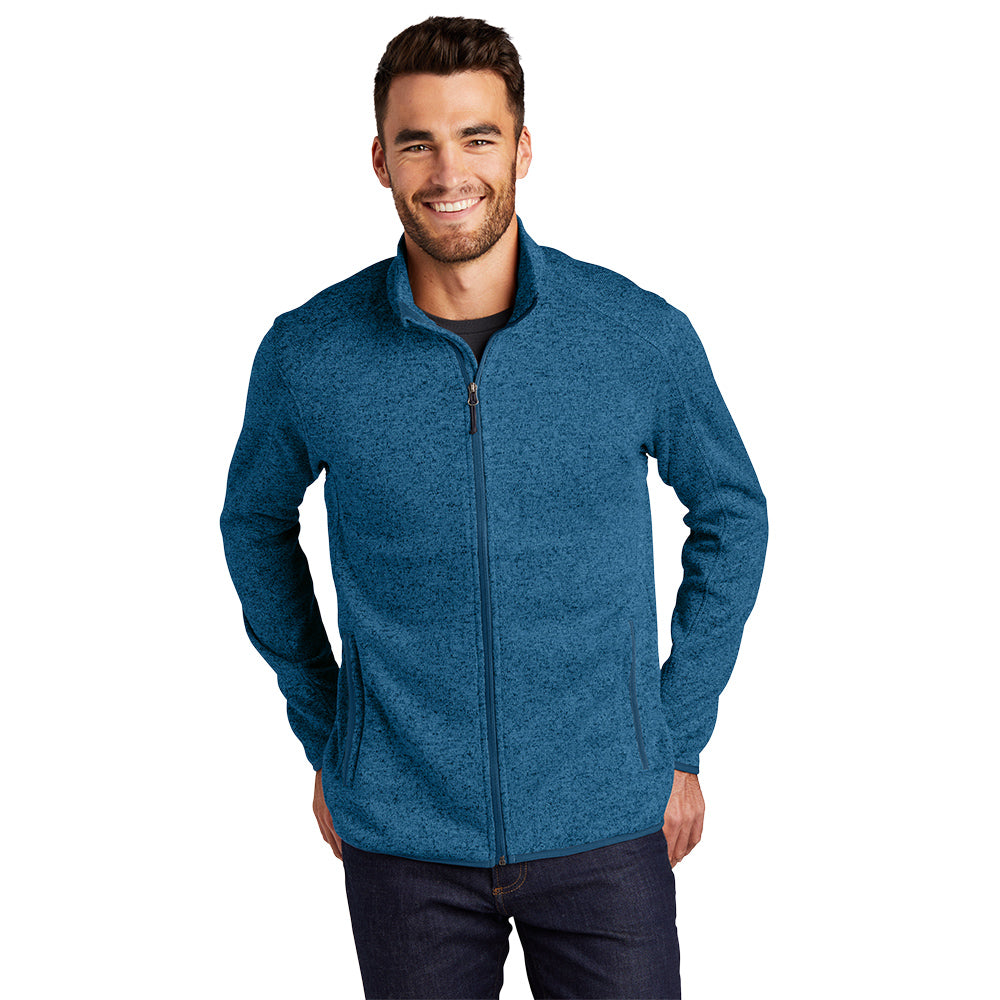 Port Authority® Sweater Fleece Jacket