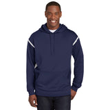 Sport-Tek® Tech Fleece Colorblock Hooded Sweatshirt