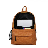17" Vegan Leather Backpack