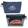 blue zipper pouch in USA
