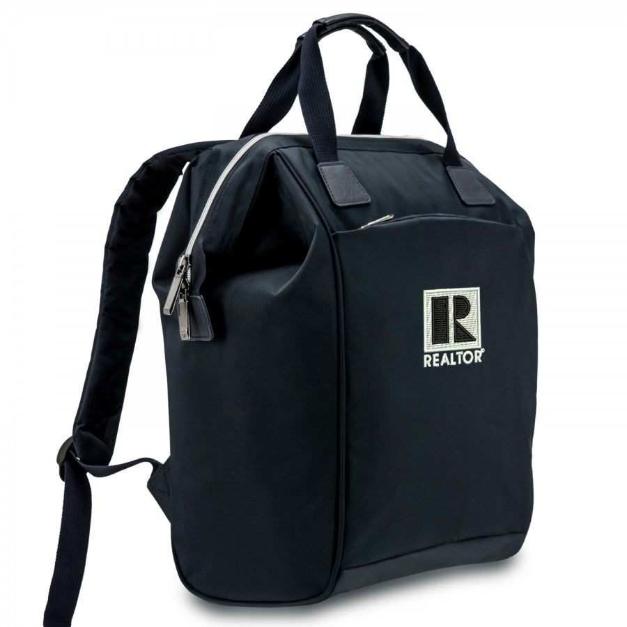 Black laptop backpack multifunctional