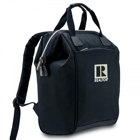 Black laptop backpack multifunctional