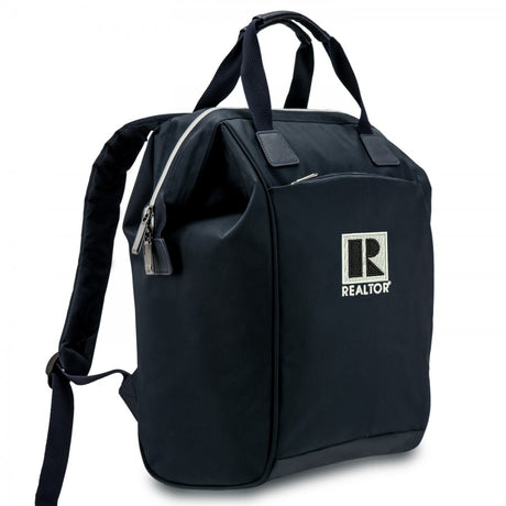 Black laptop backpack multifunctional