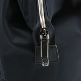 Black laptop backpack zipped closure