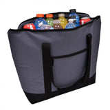 Grey Large tote cooler bag 50 can capacity