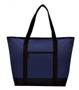 Blue Large tote cooler bag 50 can capacity