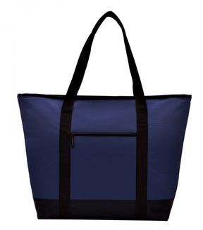 Blue Large tote cooler bag 50 can capacity