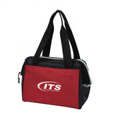 Red and black 12 can cooler bag USA
