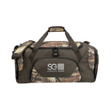 Camouflage brown large duffel bag for travel