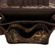 Camouflage brown fanny pack with compartments