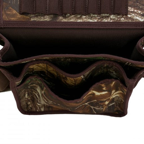 Camouflage brown fanny pack with compartments
