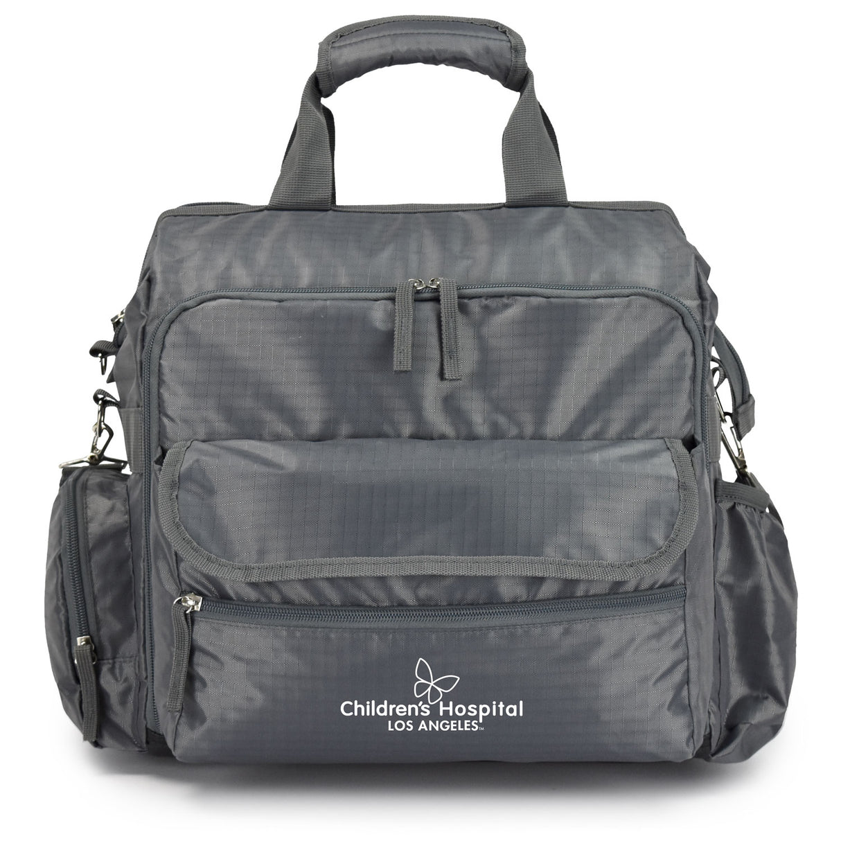 Grey Nurse Practitioner’s Bag with laptop sleeve