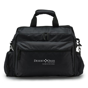 Black Nurse Practitioner’s Bag with laptop sleeve