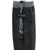 black toiletry bag/pouch for organization
