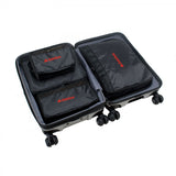 Lightweight Set of packing organizers in black