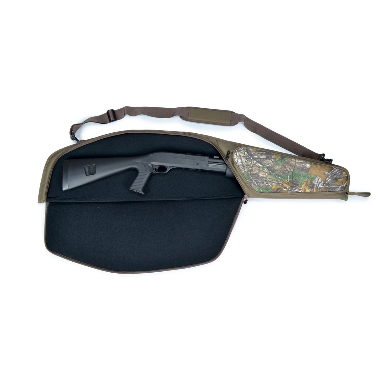 Camouflage brown rifle bag / weapon case USA