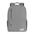 gray commuter backpack
