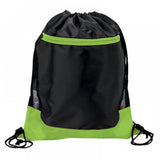 Color Splash Drawstring With Zip Pocket