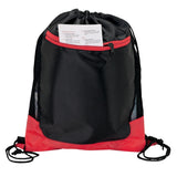 Color Splash Drawstring With Zip Pocket