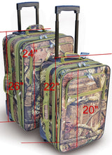 24" Mossy Oak Luggage 2Pc. Set
