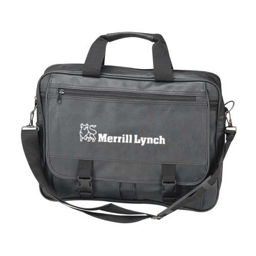 Leatherette Expandable Briefcase
