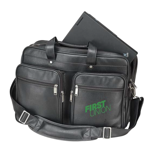 Leatherette Laptop Briefcase