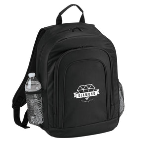 Black laptop duffel bag in USA