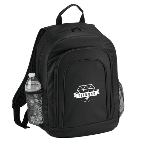 Black laptop duffel bag in USA