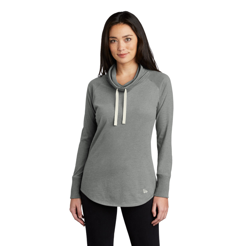 New Era® Women's Sueded Cotton Blend Cowl Tee