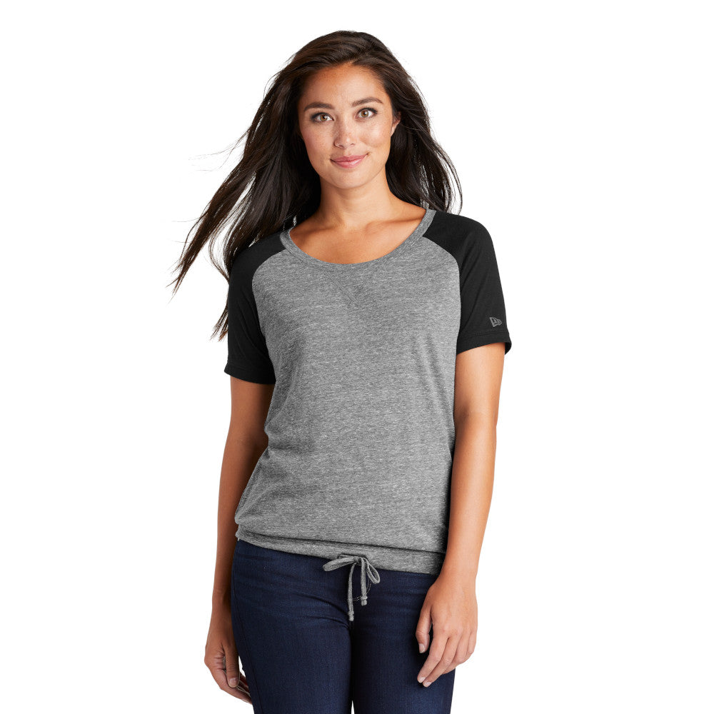 New Era® Women's Tri-Blend Performance Cinch Tee