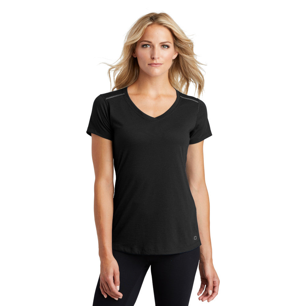 OGIO ® ENDURANCE Ladies Peak V-Neck Tee