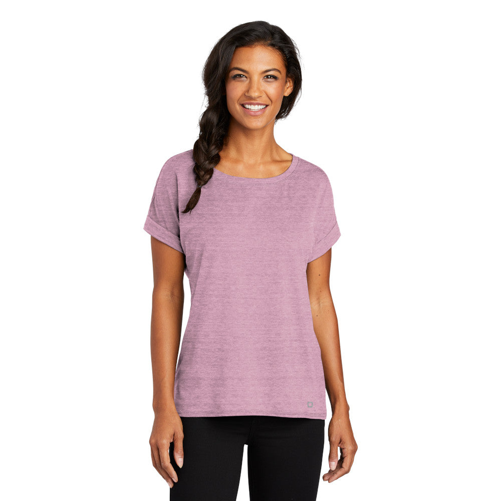 OGIO ® Ladies Luuma Cuffed Short Sleeve
