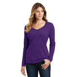 Port & Company® Ladies Long Sleeve Fan Favorite™ V-Neck Tee